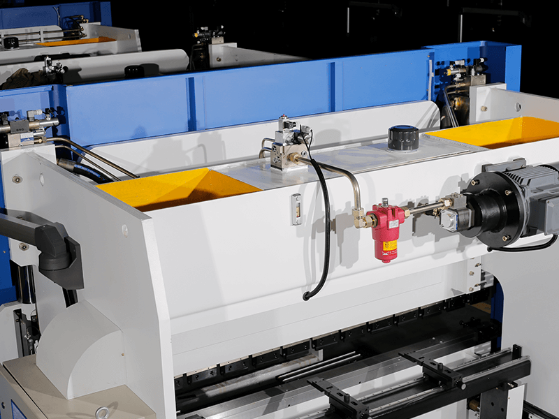 Máy chấn điện thủy lực CNC 4 Máy chấn điện thủy lực CNC - Ảnh 4